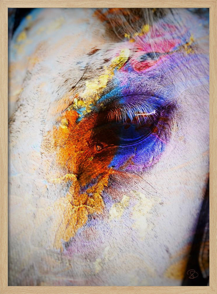 Gemaltes Pferd | Poster