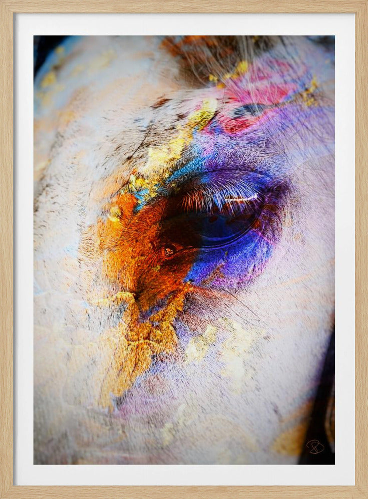 Gemaltes Pferd | Poster