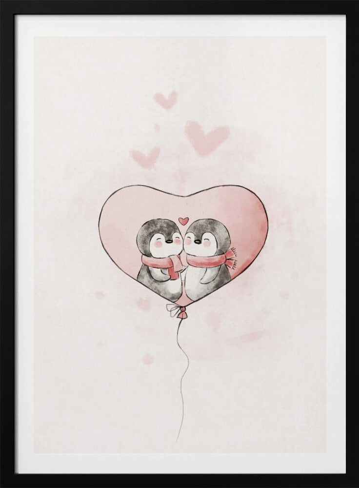 Verliebter Pinguin | Poster