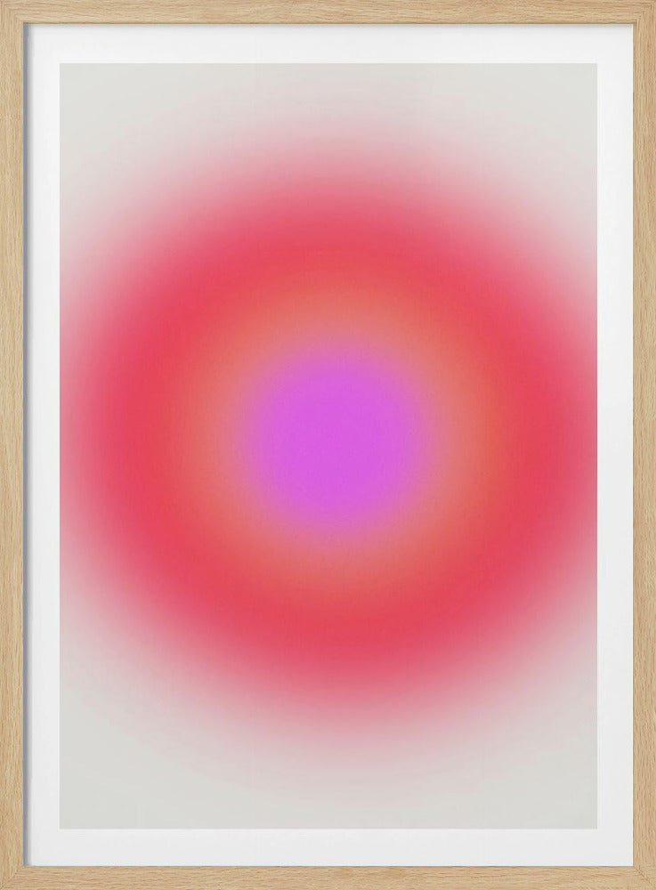 Strahlende Leuchtkugel | Poster