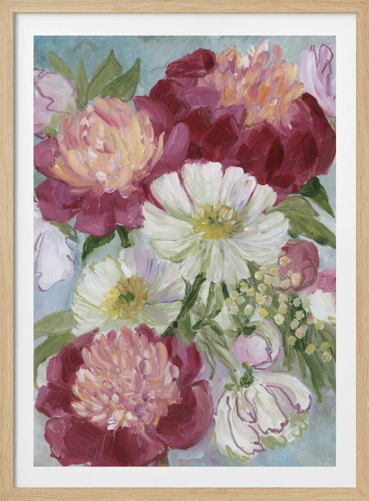 Eleanora painterly florals | Poster