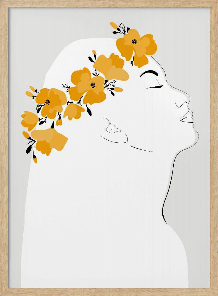 Floal Orly Porträt | Poster