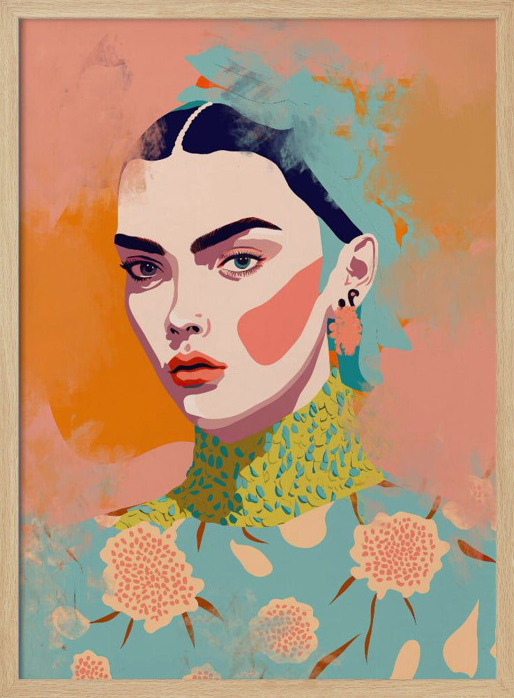 Lebendige Eleganz | Poster
