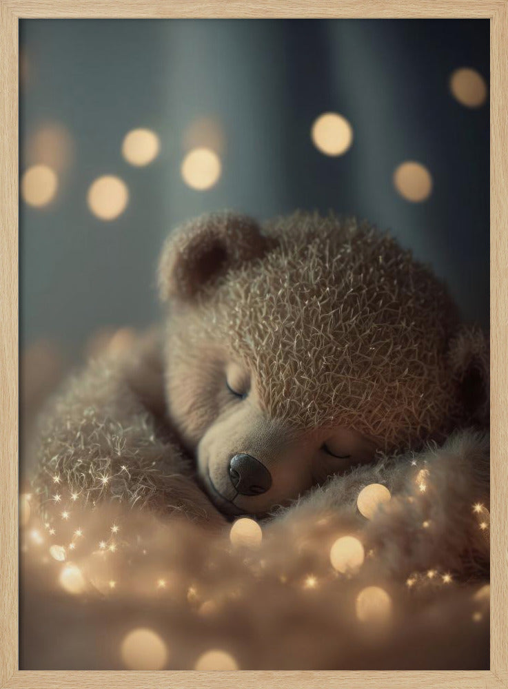 Verträumter Bär Snooze | Poster