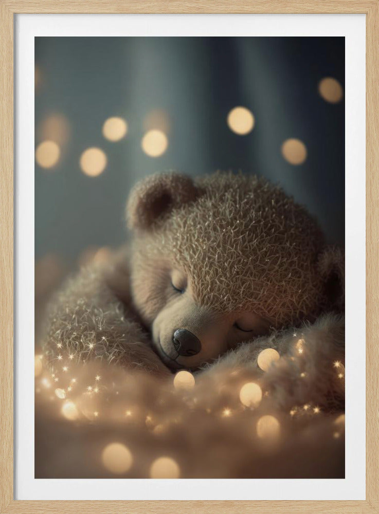 Verträumter Bär Snooze | Poster