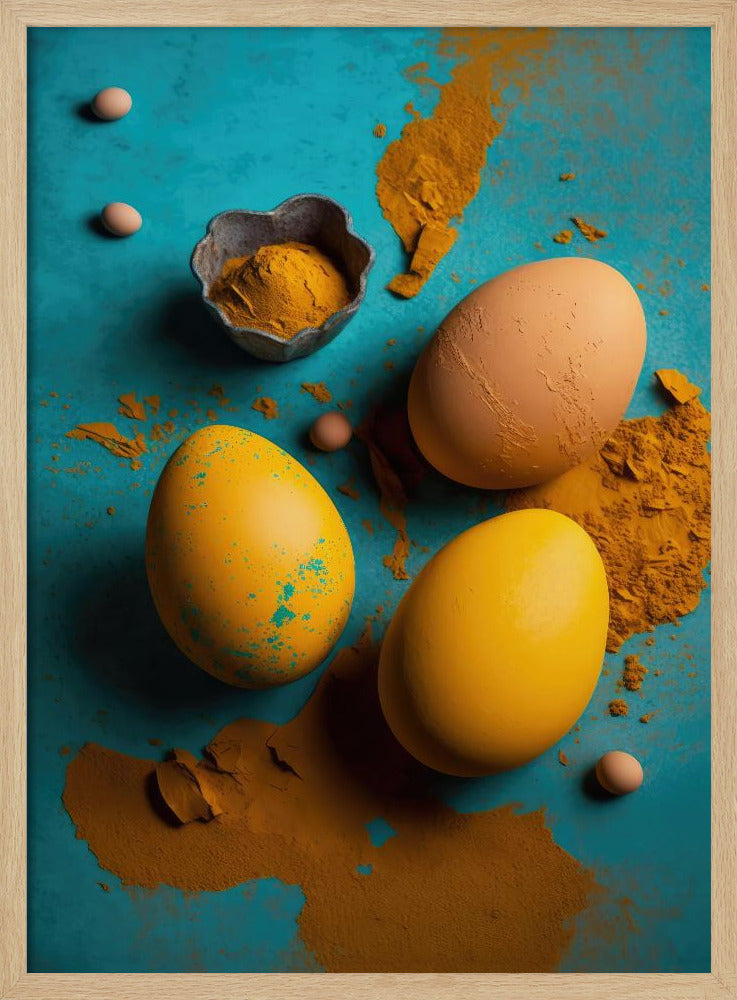 Goldener Farbton Mirage | Poster