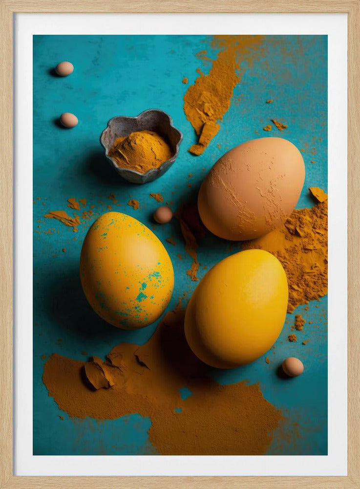 Goldener Farbton Mirage | Poster