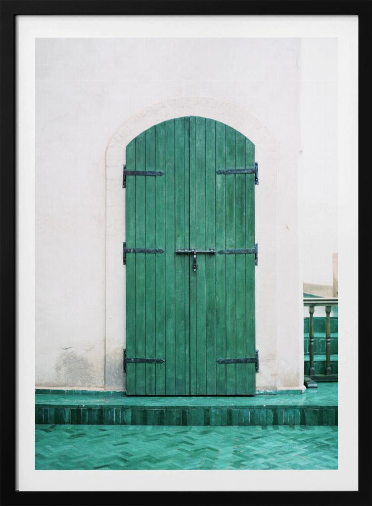 Marrakesch Grüne Tür | Poster