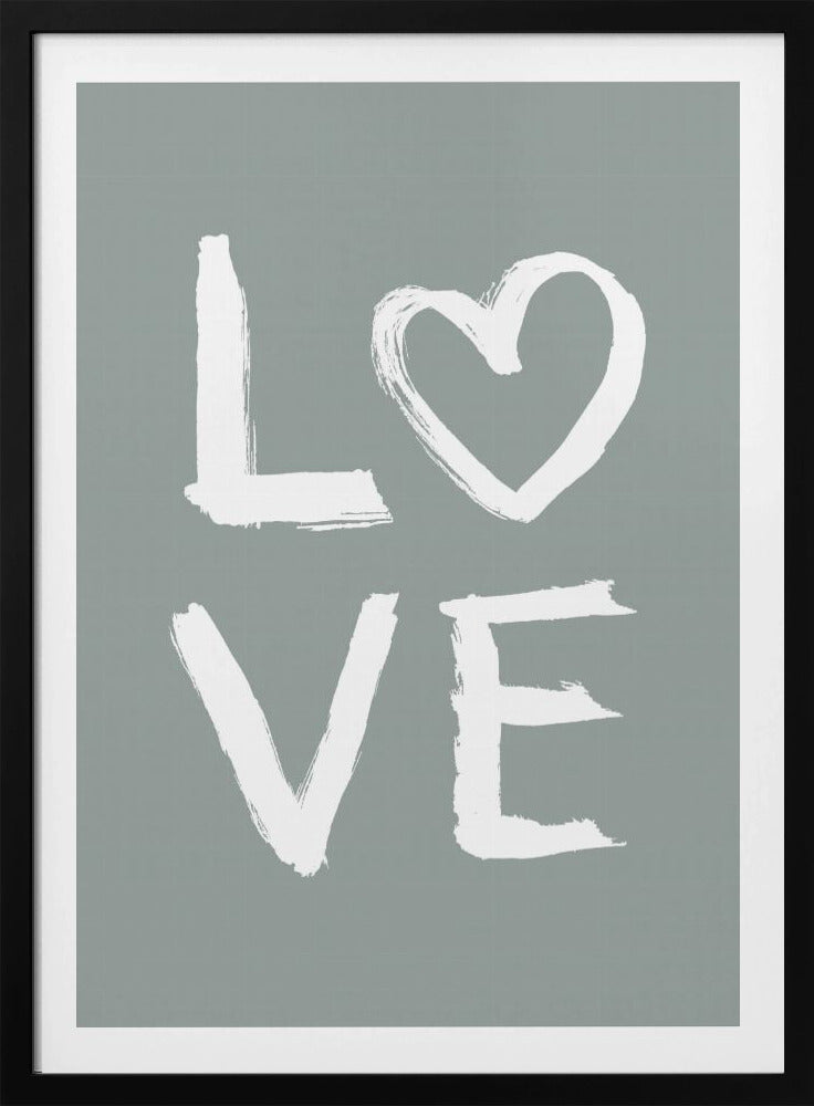 LOVE Toothy Green | Poster