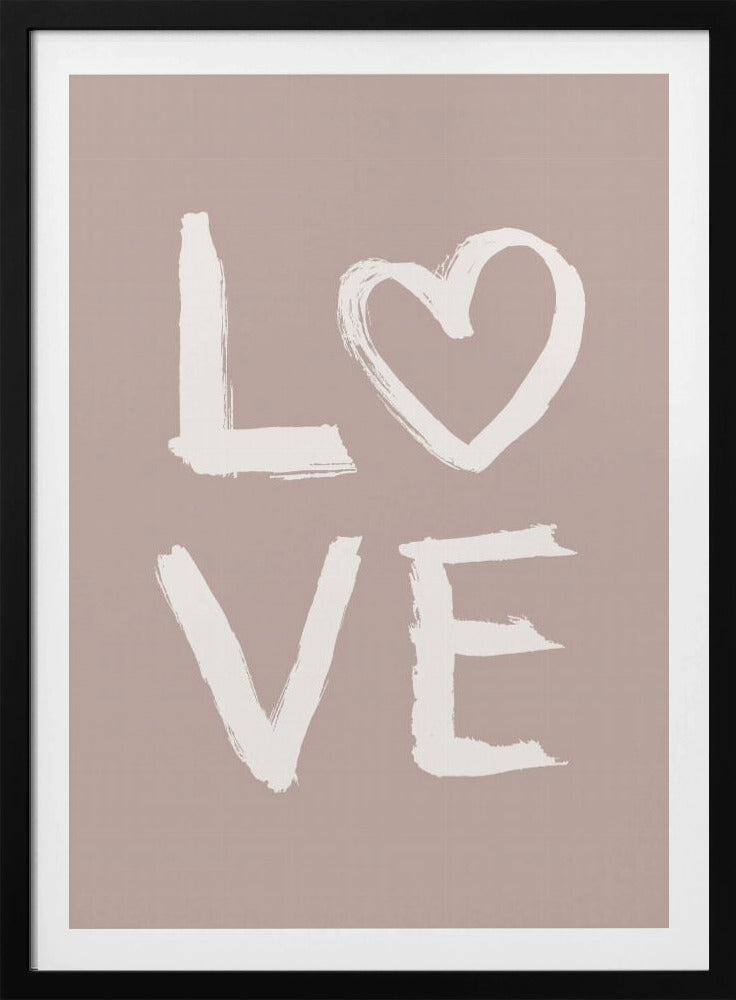 LIEBE Toothy Pink | Poster