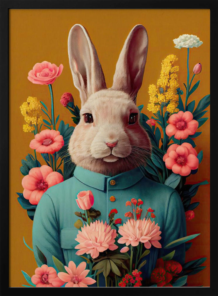 Hase in Blüte | Poster