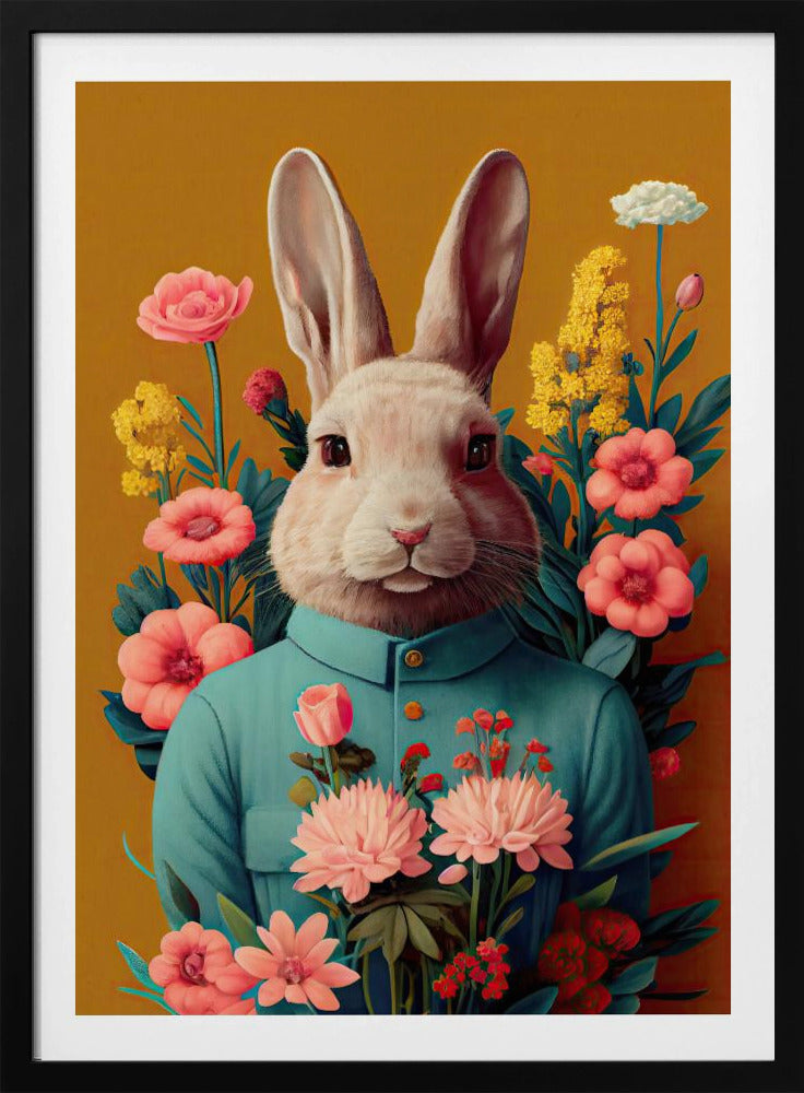 Hase in Blüte | Poster