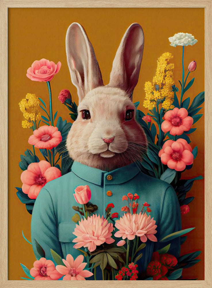 Hase in Blüte | Poster