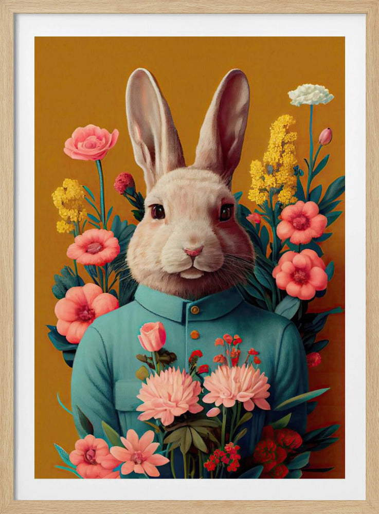 Hase in Blüte | Poster