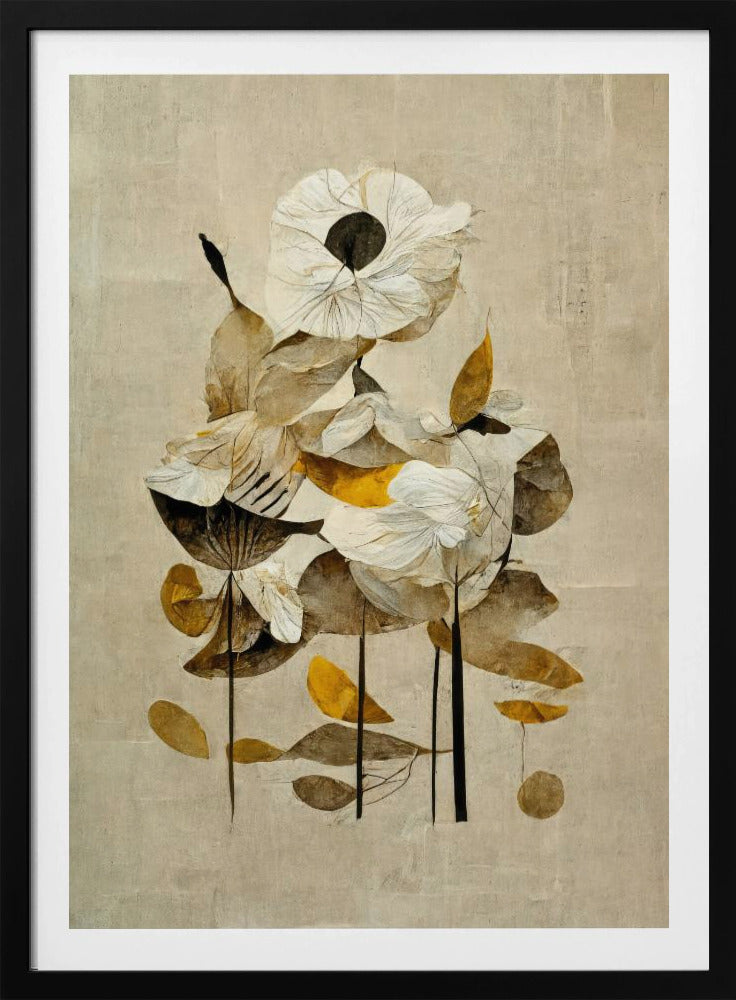 Blütenblätter und Blätter | Poster