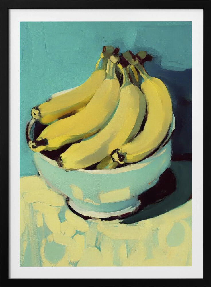 Schüssel mit Bananen | Poster
