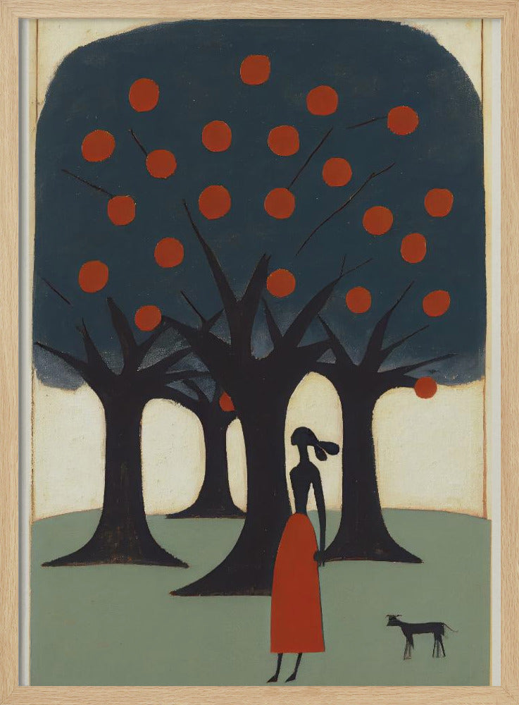 Dreamy Orchard Stroll | Poster