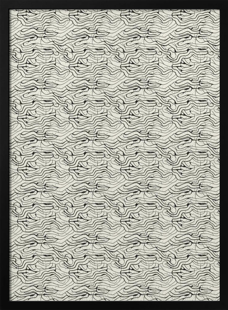 Endloses Kurvenlabyrinth | Poster