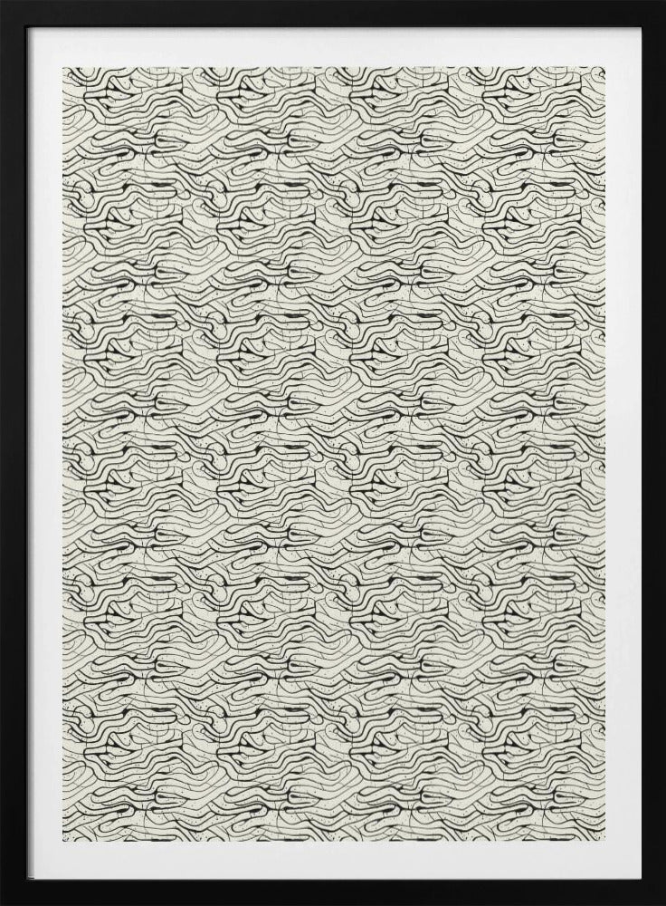 Endloses Kurvenlabyrinth | Poster