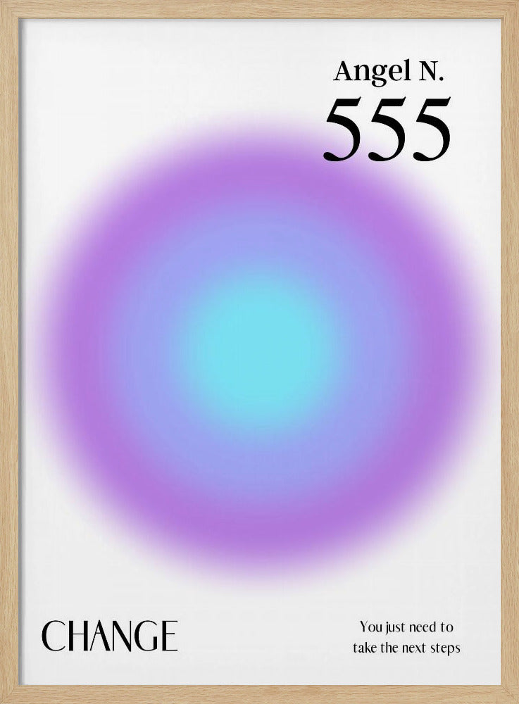 Angel Number 555 | Poster