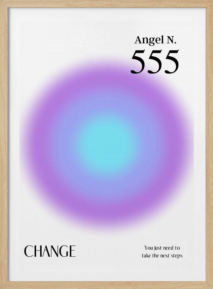 Angel Number 555 | Poster