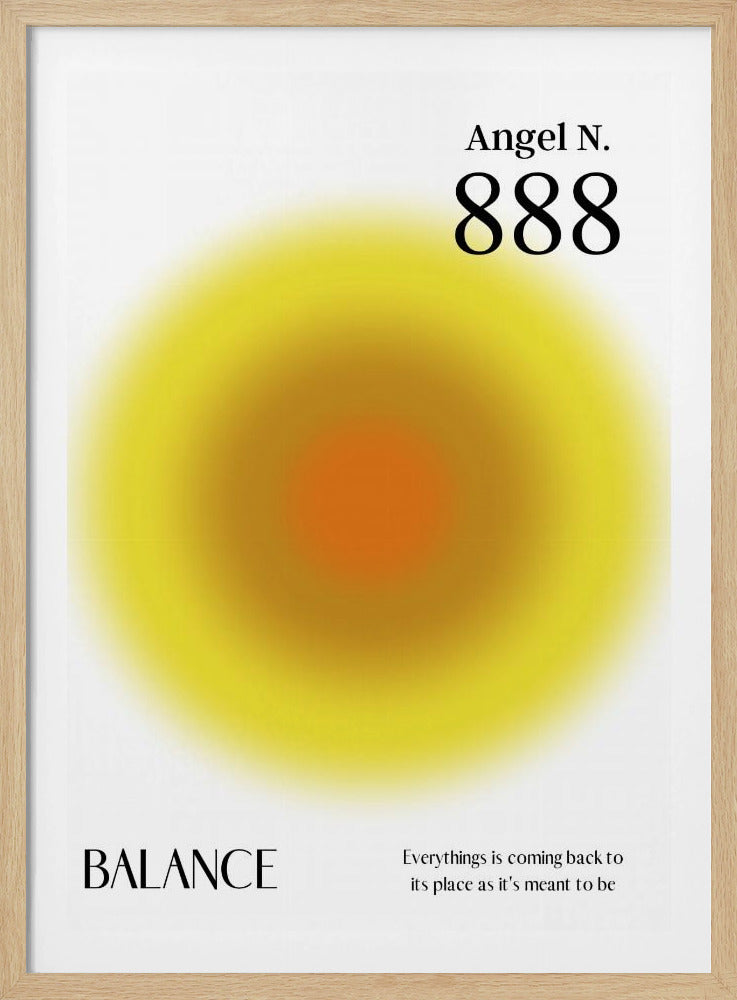 Angel Number 888 | Poster