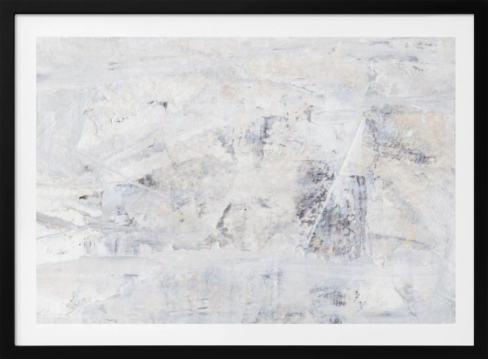 White And Gray Tones | Poster