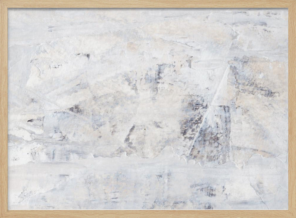 White And Gray Tones | Poster