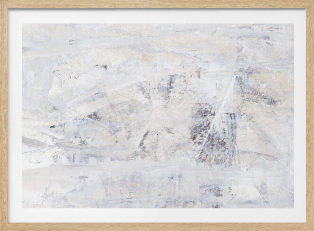 White And Gray Tones | Poster