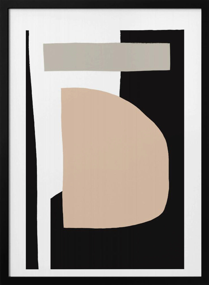 Abstrakte Schichten | Poster
