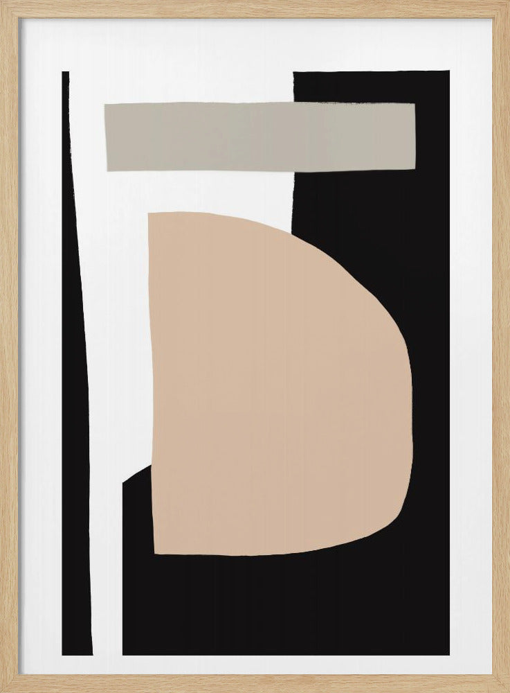 Abstrakte Schichten | Poster