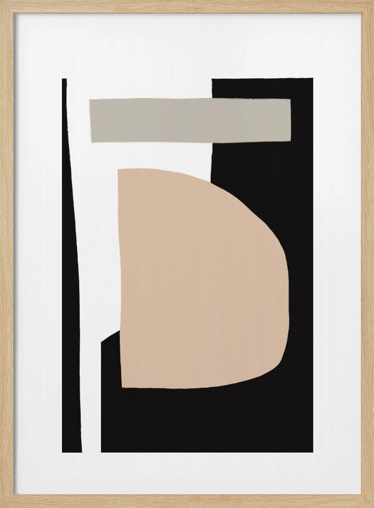 Abstrakte Schichten | Poster