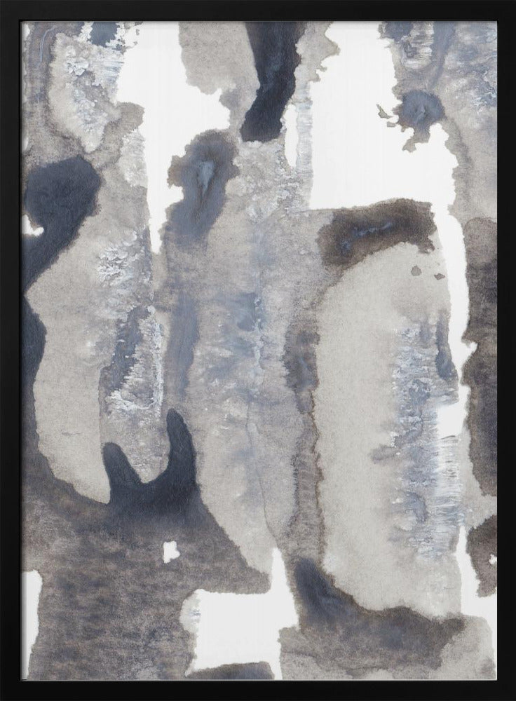 Monochromatische Palette aus Grau- und Weißtönen | Poster