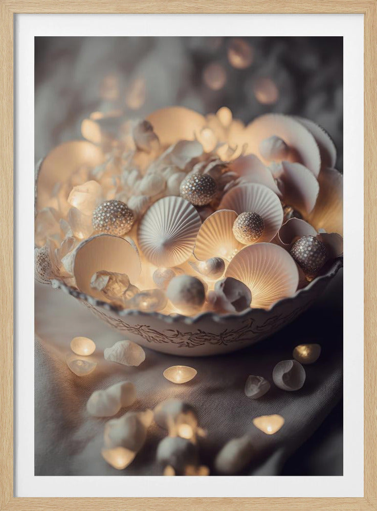 Verzauberte Leuchtmuscheln | Poster