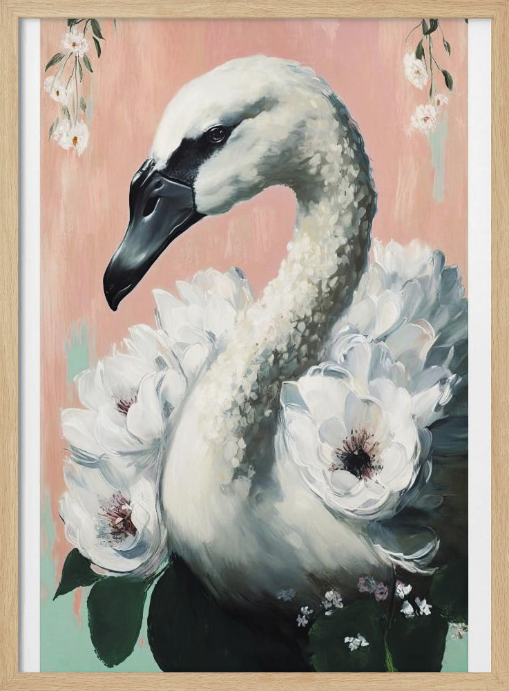 Schwanen-Eleganz | Poster