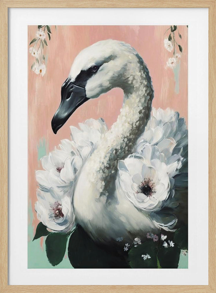 Schwanen-Eleganz | Poster