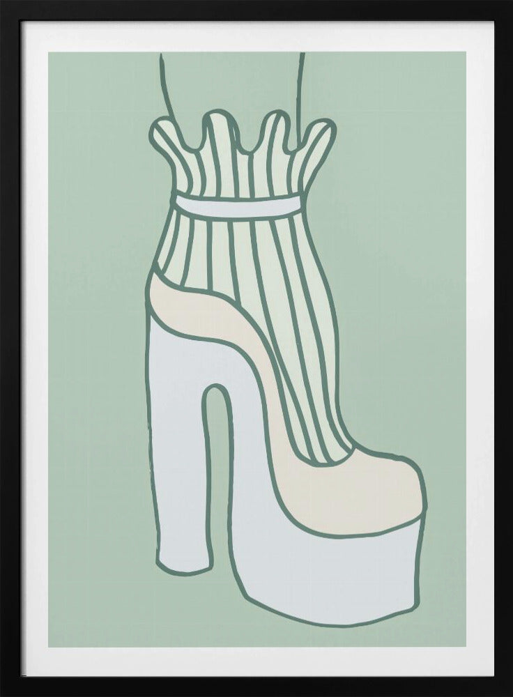Shoe Green | Poster