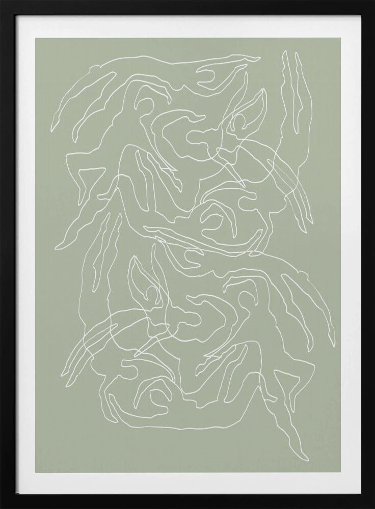 Schwimmer Grün | Poster