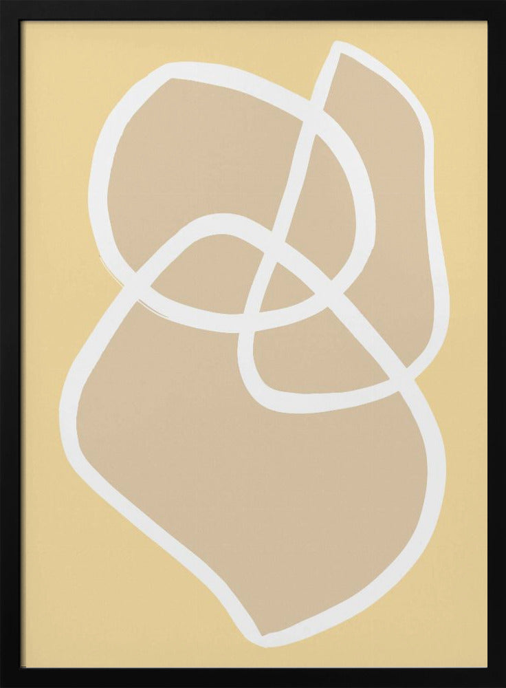 Shape 13 Yellow | Poster