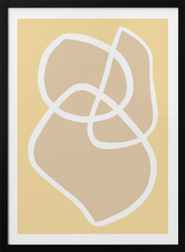 Shape 13 Yellow | Poster