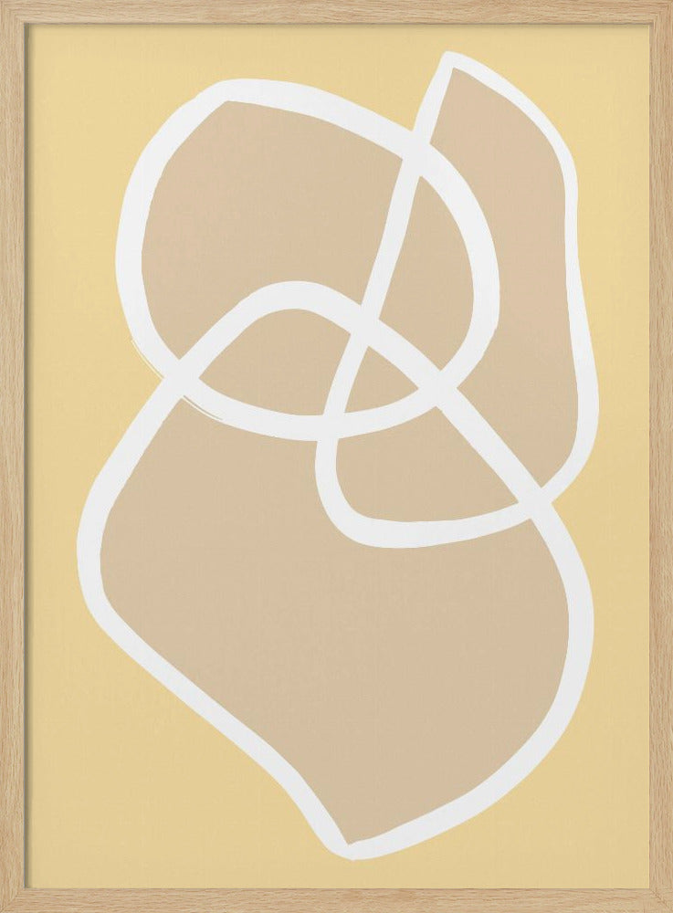 Shape 13 Yellow | Poster