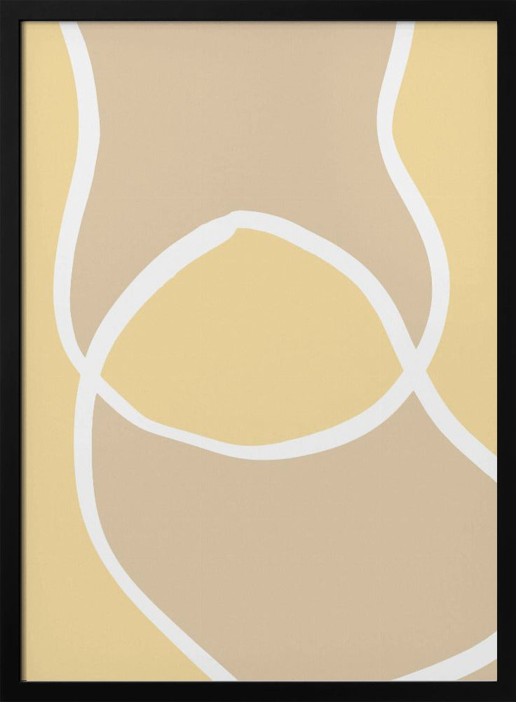 Shape 12 Yellow | Poster