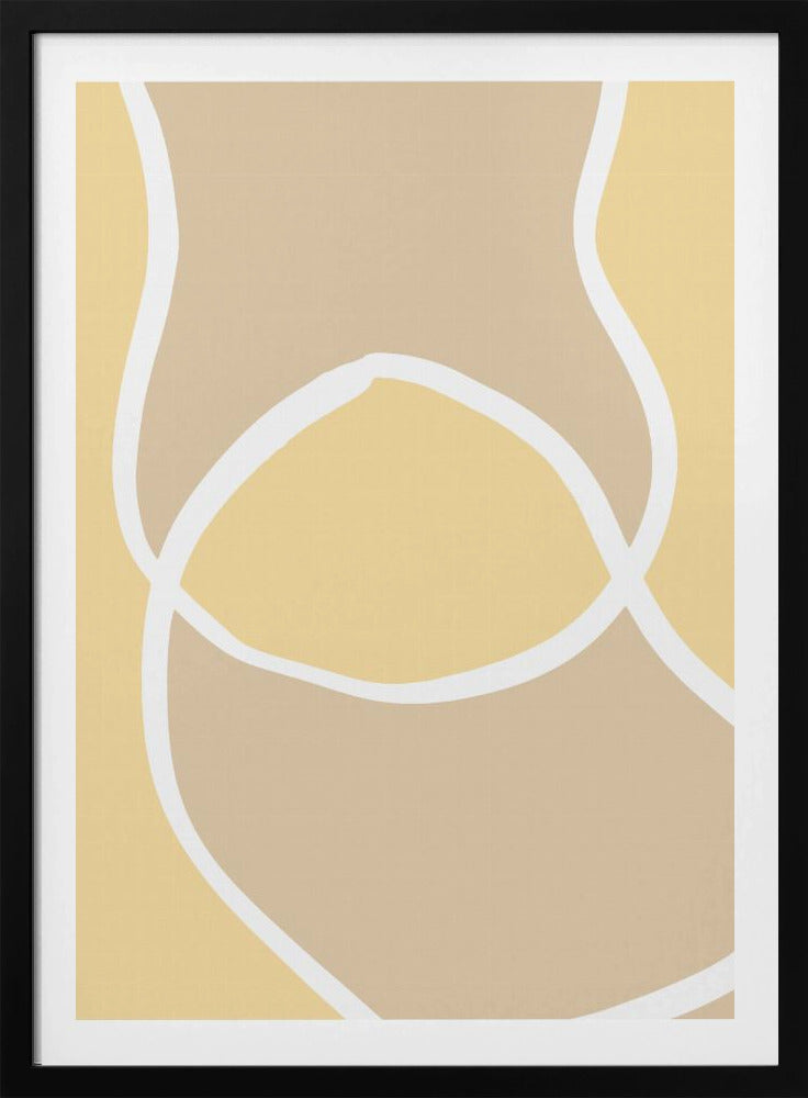 Shape 12 Yellow | Poster