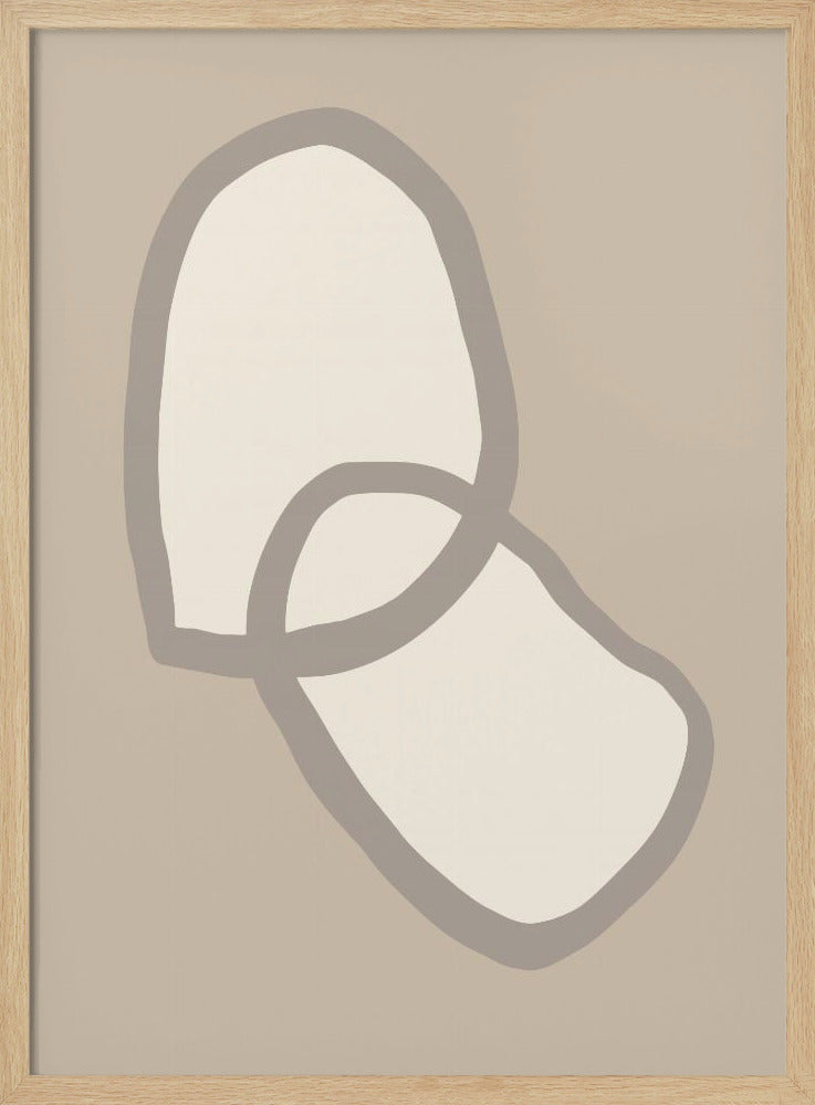 Shape 10 Beige | Poster