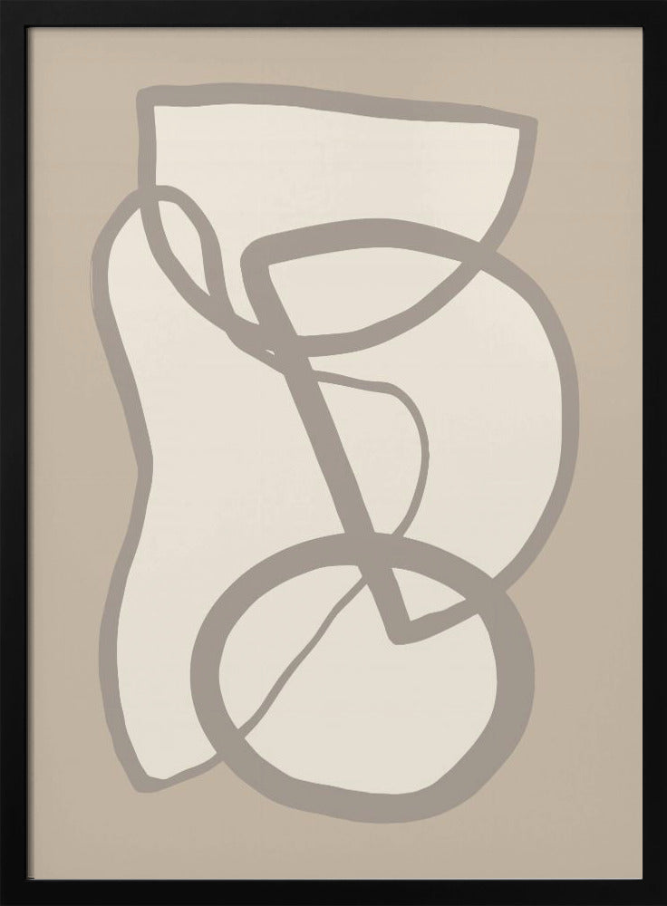 Shape 09 Beige | Poster