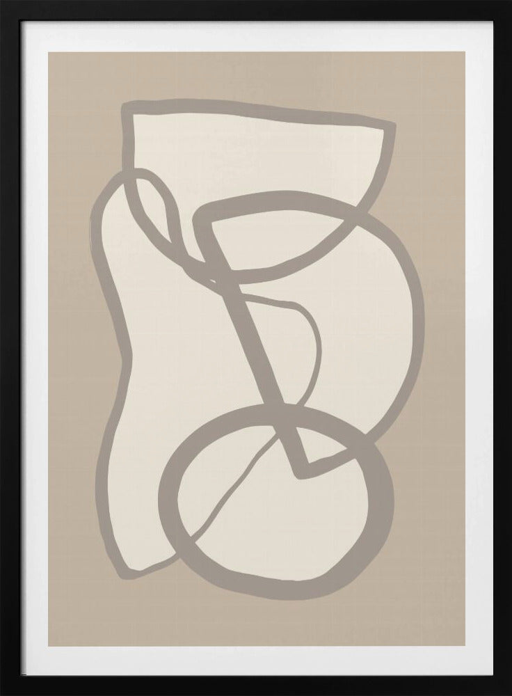 Shape 09 Beige | Poster