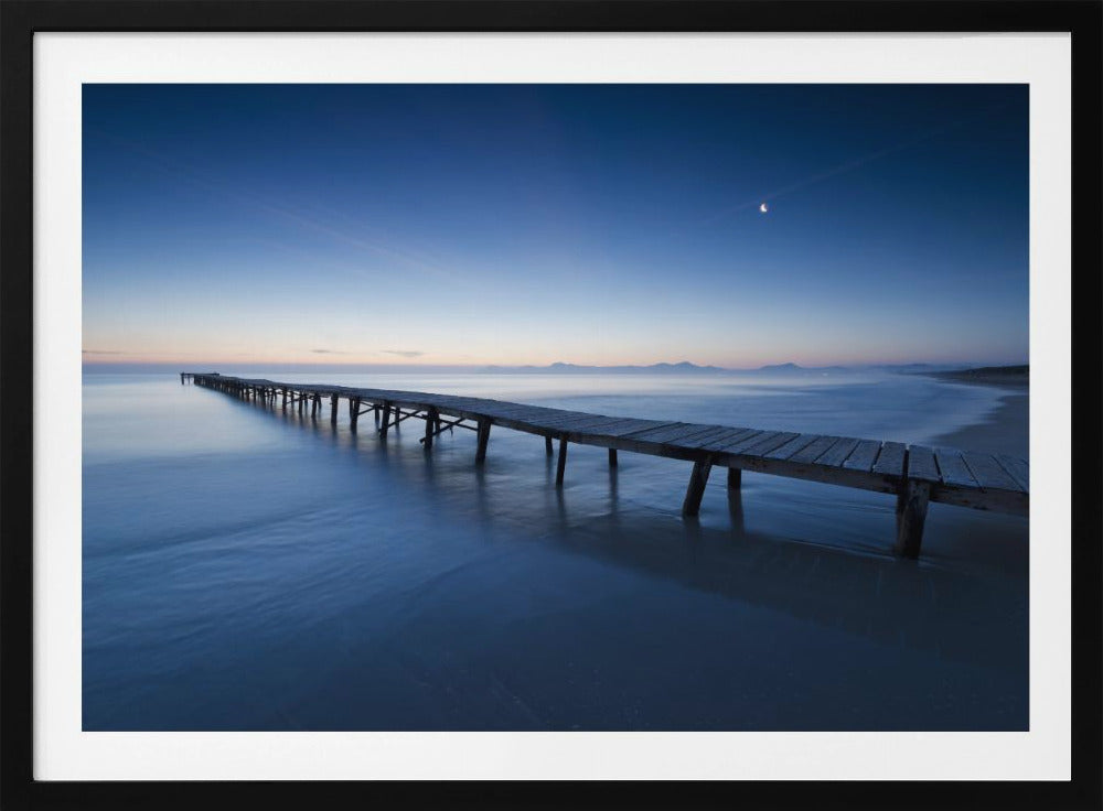 Blue Jetty | Poster
