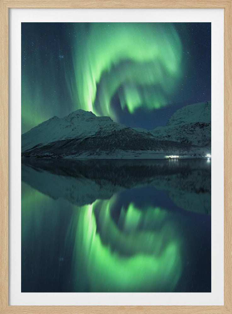 Reflektierende Fee vertikal | Poster