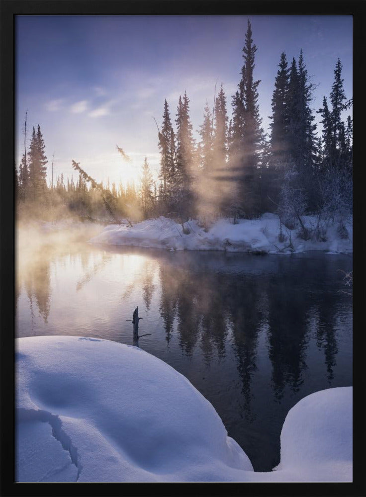 Alaskanischer Winter | Poster