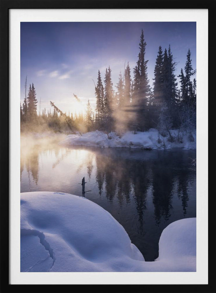 Alaskanischer Winter | Poster